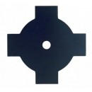 Nůž křovinořezu - čtyřzubý 255mm