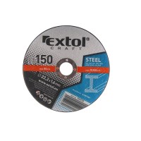 106930, Kotouč řezný na kov Extol Craft 150x1,6x22,2 mm (5 ks)