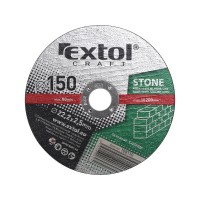 108130, Kotouč řezný na kámen Extol Craft 150x2,5x22,2 mm