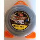Struna Magic Duoline 3mm x 45m, hranatá